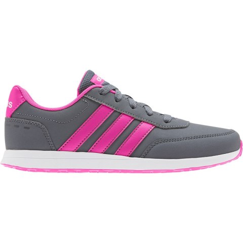 Buty dla dzieci adidas VS Switch 2 K szaro-różowe FV5653