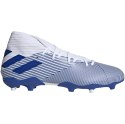 Buty piłkarskie adidas Nemeziz 19.3 FG biało-niebieskie EG7202