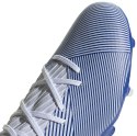 Buty piłkarskie adidas Nemeziz 19.3 FG biało-niebieskie EG7202