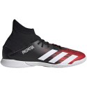 Buty piłkarskie adidas Predator 20.3 IN JR czarno-czerwone EF1954