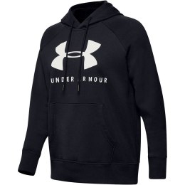 Bluza damska Under Armour Rival Fleece Graphic Hoodie czarna 1348550 001