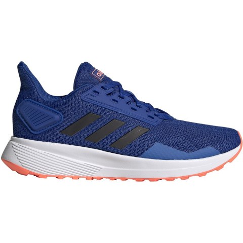 Buty dla dzieci adidas Duramo 9 K granatowo-pomarańczowe EG7906