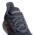 Buty dla dzieci adidas Duramo 9 K szaro-czerwone EG7899