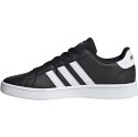 Buty dla dzieci adidas Grand Court K czarno-białe EF0102