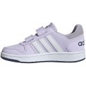 Buty dla dzieci adidas Hoops 2.0 CMF jasno-fioletowe EG3771