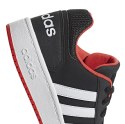 Buty dla dzieci adidas Hoops 2.0 K czarno-czerwone B76067