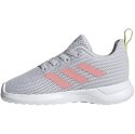 Buty dla dzieci adidas Lite Racer CLN I szaro-różowe EG4013