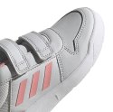 Buty dla dzieci adidas Tensaur C biało-różowe EG4091