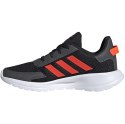 Buty dla dzieci adidas Tensaur Run K czarno-pomarańczowe EG4124