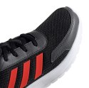 Buty dla dzieci adidas Tensaur Run K czarno-pomarańczowe EG4124