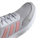 Buty dla dzieci adidas Tensaur Run K szaro-różowe EG4132