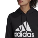 Bluza damska adidas Badge of Sport Overhead Fleece Hoodie czarna GC6915