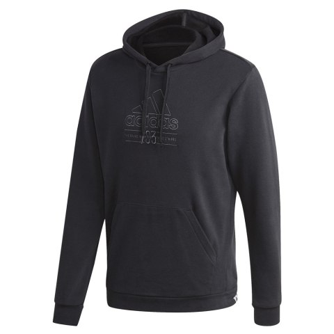 Bluza męska adidas Brilliant Basics Hooded czarna GD3831