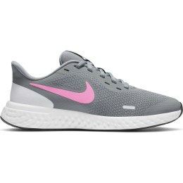 Buty do biegania Nike Revolution 5 szaro-różowe BQ5671 015