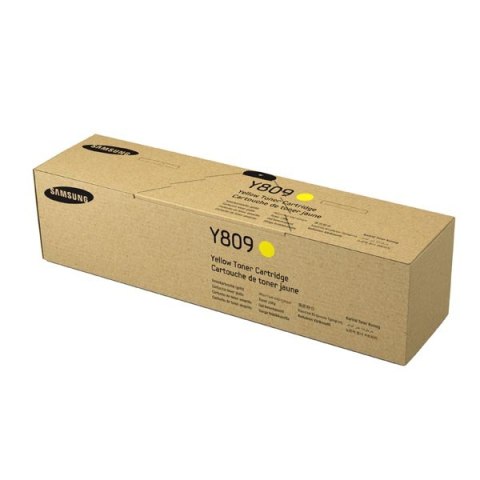 HP oryginalny toner SS742A, CLT-Y809S, yellow, 15000s, Samsung MultiXpress CLX-9201, 9206, 9251, 9256, 9258, 9301