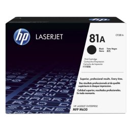 HP oryginalny toner CF281A, black, 10500s, HP 81A, HP LaserJet Enterprise Flow M630z, M606, M604, M605