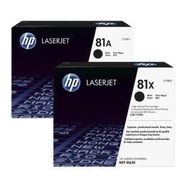 HP oryginalny toner CF281A, black, 10500s, HP 81A, HP LaserJet Enterprise Flow M630z, M606, M604, M605