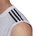 Koszulka męska adidas Condivo 20 sleeveless training jersey biała EA2509