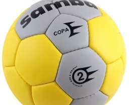 Piłka ręczna SMJ Copa damska 2 srebrno-żółta