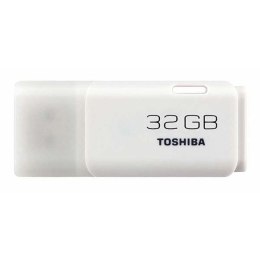 Toshiba USB flash disk, 2.0, 32GB, U202, Hayabusa, biały, THN-U202W0320E4, wsparcie OS Win 7