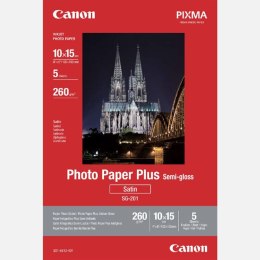 Canon Photo Paper Plus Semi-G, foto papier, półpołysk, satynowy typ biały, 10x15cm, 4x6