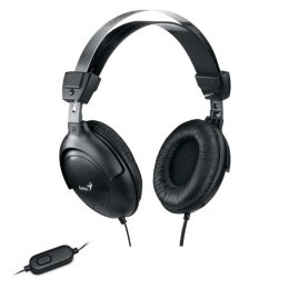 Genius HS-M505X, słuchawki z mikrofonem, czarna, 3.5 mm jack