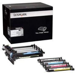 Lexmark oryginalny Bęben / moduł obrazujący 70C0Z50, CMYK, 40000s, Lexmark CX510de, CX410de, CX310dn, CS510de, CS410n, CS310n