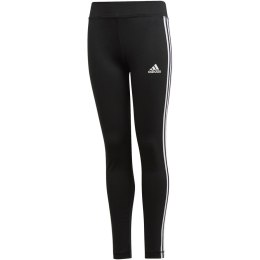 Legginsy dla dzieci adidas EQ 3S L T JUNIOR czarne DV2755