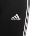 Legginsy dla dzieci adidas EQ 3S L T JUNIOR czarne DV2755