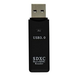 Czytnik kart pamięci USB (3.0), 301, SD/TF, zewnętrzny, czarna