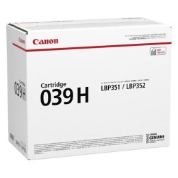 Canon oryginalny toner CRG 039H, black, 25000s, 0288C001, Canon imageCLASS LBP351dn,LBP351x,LBP352dn,LBP352x
