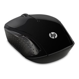 HP mysz 200 Wireless  1000DPI  2.4 [GHz]  optyczna  3kl.  1 scroll  bezprzewodowa  czarna  2 szt AAA  Windows 7 8 10  Mac OS 10.
