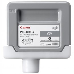 Canon oryginalny ink / tusz PFI301GY, grey, 330ml, 1495B001, Canon iPF-8000, 8000S, 9000, 9000S
