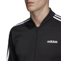 Dres męski adidas Back to Basic 3 Stripes Tracksuit czarno-biały DV2448