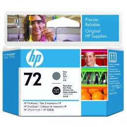 HP oryginalny głowica drukująca C9380A, HP 72, grey/black, HP Designjet T1100, T770