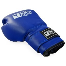 Rękawice bokserskie Profight PVC niebieskie