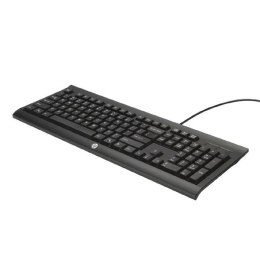 HP Classic Wired Keyboard Klawiatura K1500 klasyczna przewodowa (USB) czarna ENG