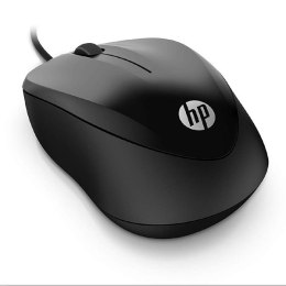 HP mysz X1000 Wired mouse, 1200DPI, optyczna, 3kl., 1 scroll, przewodowa USB, czarna, Microsoft Windows Vista/XP/7/8