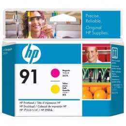 HP oryginalny głowica drukująca C9461A, HP 91, magenta/yellow, HP DesignJet Z6100