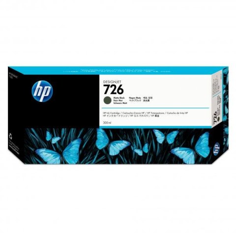 HP oryginalny ink   tusz CH575A  HP 726  matte black  300ml  HP HP DesignJet T1200