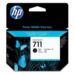 HP oryginalny ink   tusz CZ133A  HP 711  black  80ml  HP DesignJet T120  T520