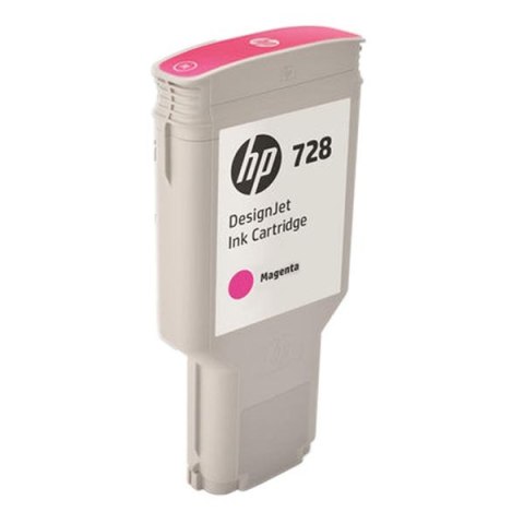 HP oryginalny ink / tusz F9K16A, HP 728, magenta, 300ml, HP DesignJet T730, T830