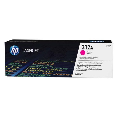 HP oryginalny toner CF383A, magenta, 2700s, HP 312A, HP Color LaserJet Pro MFP M476dn, MFP M476dw, MFP M47, 720g