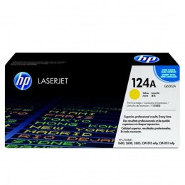 HP oryginalny toner Q6002A, yellow, 2000s, HP 124A, HP Color LaserJet 1600, 2600n, 2605