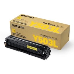 HP oryginalny toner SU491A, CLT-Y503L, yellow, 5000s, Y503L, high capacity, Samsung ProXpress C3060FR, C3010ND