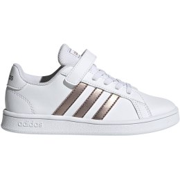 Buty dla dzieci adidas Grand Court C białe EF0107