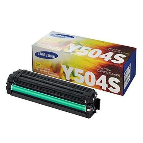 HP oryginalny toner SU502A  CLT-Y504S  yellow  1800s  Y504S  Samsung