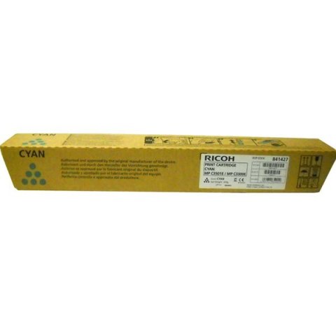 Ricoh oryginalny toner 841427  841127  842046  cyan  16000s  Ricoh MP C2800  3300  3501  3001