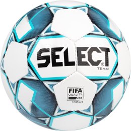 Piłka nożna Select Team 5 FIFA 2019 biało-niebieska 15008