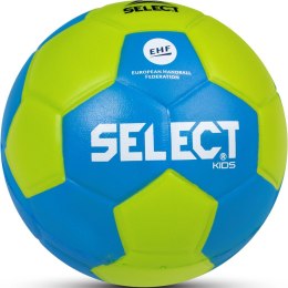 Piłka ręczna Select Foam Kids IV roz.00 42cm limonkowo niebieska 14147